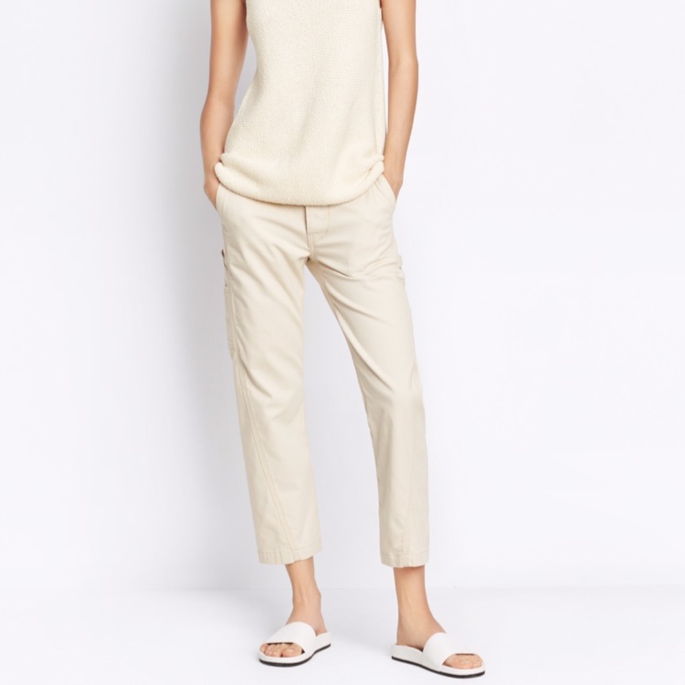 Vince cream carpenter pants